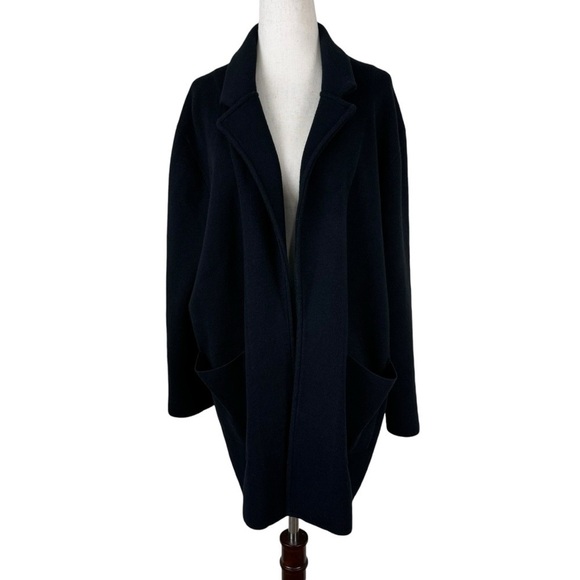 J Crew 365 Black Knit Open Front Cardigan - Picture 1 of 9